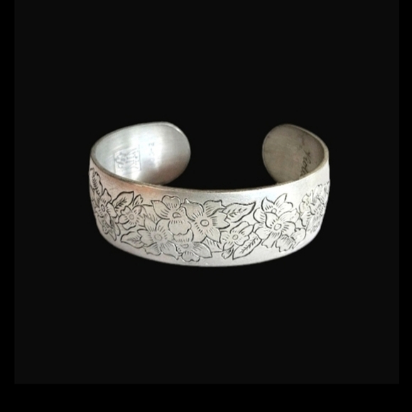 Kirk Jewelry - Vintage Silver Cuff Bracelet